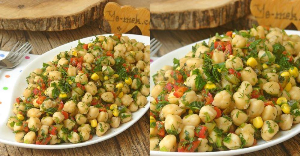 Nohut Salatası Tarifi, Nasıl Yapılır? (Resimli) | Yemek ...