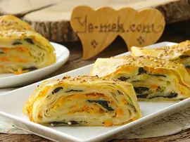 Üç Renkli Sebzeli Börek