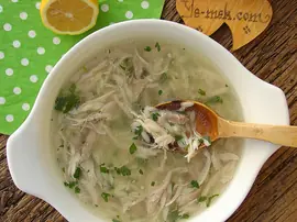 Arpa Şehriyeli Tavuk Çorbası