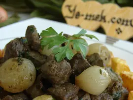 Arpacık Soğanlı Ciğer Sote