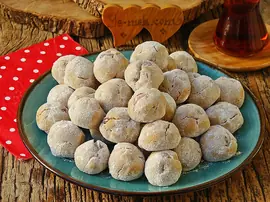 Bademli Kavrulmuş Un Kurabiyesi