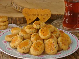 Baharatlı Tuzlu Kurabiye