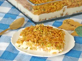 Baklava Tadında Muhallebi