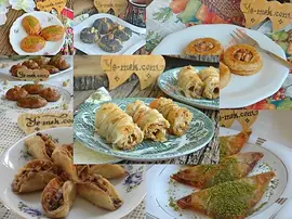Baklavalık Yufkadan Kolay Bayram Tatlıları