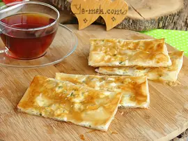 Baklavalık Yufkadan Lorlu Gözleme
