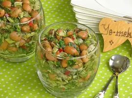 Barbunya Salatası