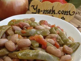 Barbunyalı Taze Fasulye (Girit Mutfağı)