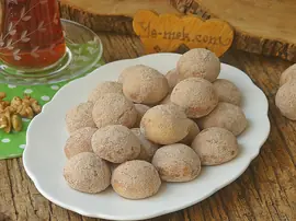 Bayatlamayan Tarçınlı Cevizli Kurabiye