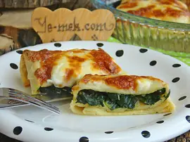 Beşamel Soslu Ispanaklı Krep