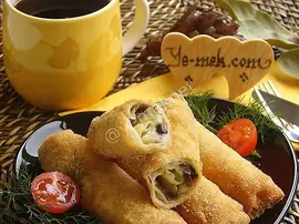 Beşamel Soslu Mantarlı Börek