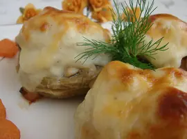 Beşamel Soslu Tavuklu Enginar