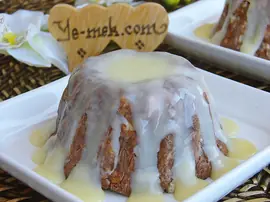 Beyaz Çikolatalı Mozaik Pasta