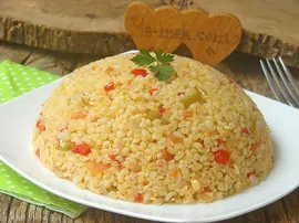 Biberli Bulgur Pilavı