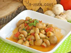 Biberli Fındık Mantar Sote