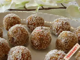 Bisküvili Havuç Topları