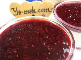 Böğürtlenli Muhallebi