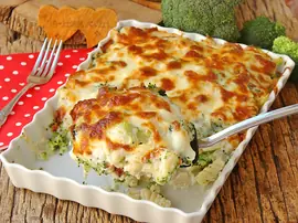 Brokolili Fırın Makarna