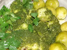 Brüksel Lahanası ve Brokoli Salatası