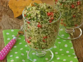 Bulgurlu Ispanak Salatası