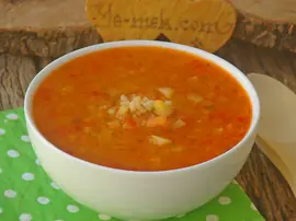 Bulgurlu Sebze Çorbası