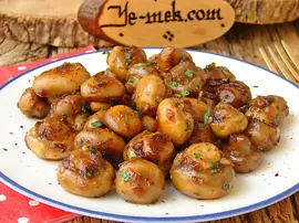 Bütün Mantar Kavurması