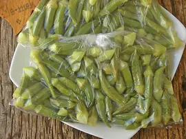 Buzlukta Bamya Saklama Yöntemi