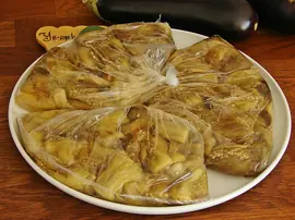 Buzlukta Közlenmiş Patlıcan Saklama