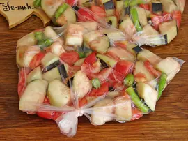 Buzlukta Patlıcan Saklama