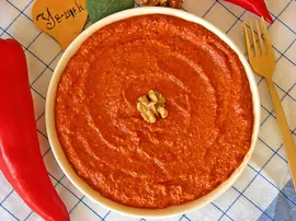 Cevizli Köz Biber Mezesi