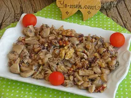 Cevizli Mantar Kavurması