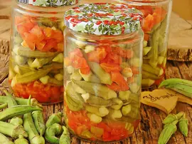 Çiğden Bamya Konservesi