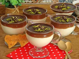 Çikolata Soslu Muhallebi