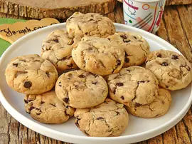 Çikolatalı Cevizli Kurabiye