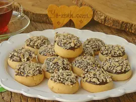 Çikolatalı Fındıklı Kurabiye