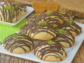 Çikolatalı Nişastalı Kurabiye