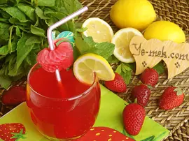 Çilekli Limonata