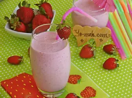 Çilekli Milkshake