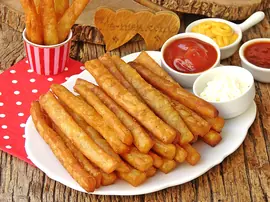 Çıtır Patates Çubukları