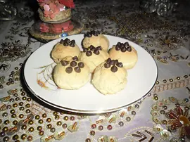 Damla Çikolatalı Cevizli Kurabiye