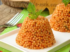 Domatesli Kuskus Pilavı