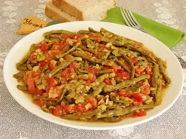 Ege Usulü Taze Börülce Yemeği