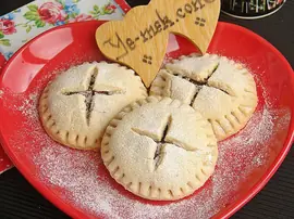 Elmalı Düğme Kurabiye