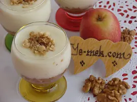 Elmalı Muhallebi Kupları