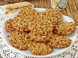 Elmalı Yulaflı Kurabiye