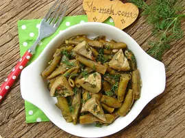 Enginarlı Taze Bakla Yemeği