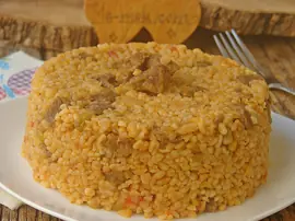 Etli Bulgur Pilavı