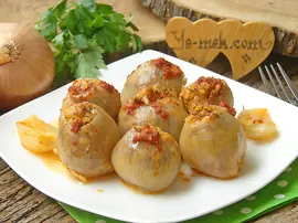 Etli Soğan Dolması