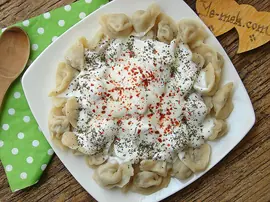 Ev Yapımı Koca Kulak Mantısı