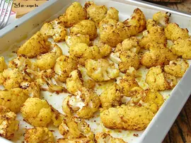 Fırında Baharatlı Karnabahar