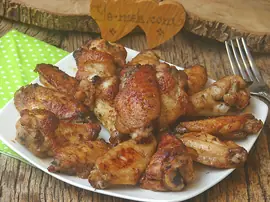 Fırında Ballı Tavuk Kanat